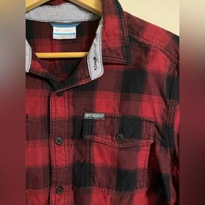 Men’s Columbia Button Flannel